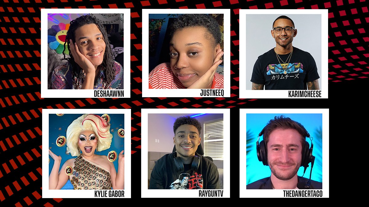 DreamHack's tweet image. Let's give a warm welcome to some of our #DHSAN23 Creators! 

⭐️Let us know who you'll be hanging out with when you join us at DreamHack San Diego⭐