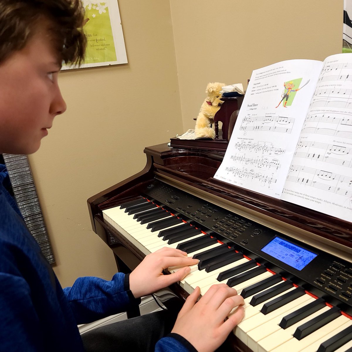 TriToneMusic's tweet photo. Connor is such a pleasure to have in the studio each week. Is he incredibly driven and always so polite! 

#TriToneMusicStudios #TriToneMusicStudiosOrangeville #PianoLessonsOrangeville #PianoTeacherOrangeville #PianoStudent #Piano #Pianist #ClassicalPiano #LearningPiano https://t.co/BhhejBsSLa