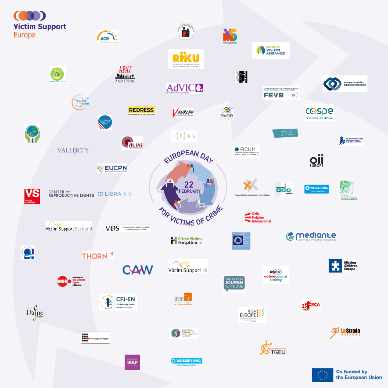 VictimSupportEU's tweet photo. ⚖️ We are kicking off the #safejustice campaign for the European Day for Victims of Crime with a powerful #JointStatement.
Download the PDF version here: https://t.co/lPJrfdxlkV
#22February #EUVictimsRightsDirective #EUVictimsRights #ShapingVictimSupportTogether https://t.co/KIBVWSfx9r