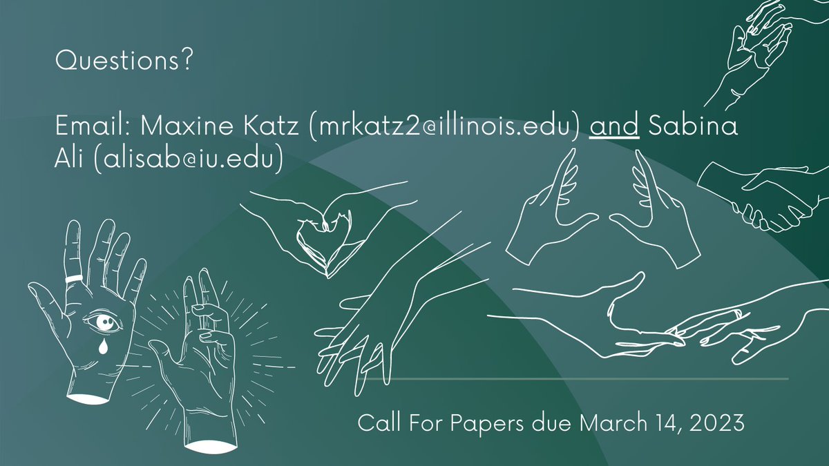 AarGrad's tweet photo. Proposals are due March 14, 2023. Please see the CFP for details. https://t.co/kntps8tEep