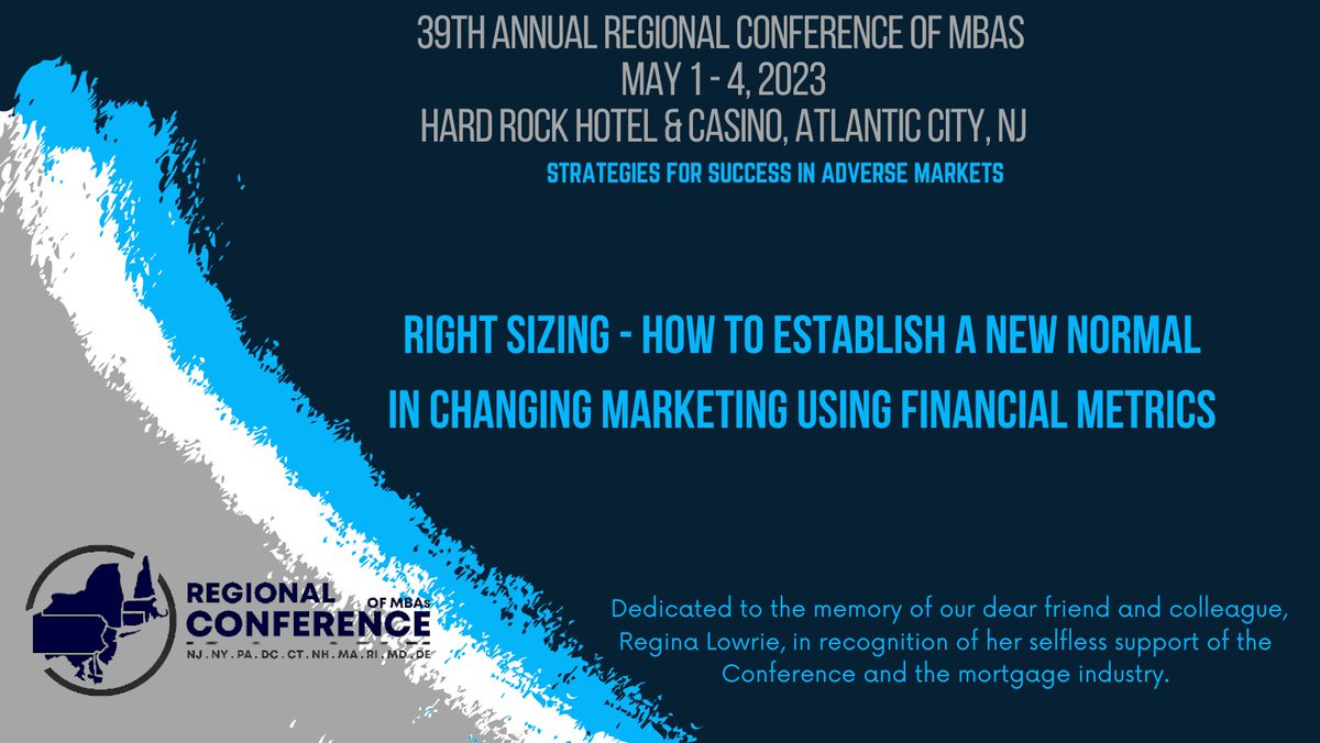 mbanj's tweet photo. Concerned About The Changing Market? Learn about right sizing and how to establish a new normal using financial metrics at the Regional Conference on May 2, 2023! Register today! 
https://t.co/3ibfkP3XPa https://t.co/UtobFJC6rH
