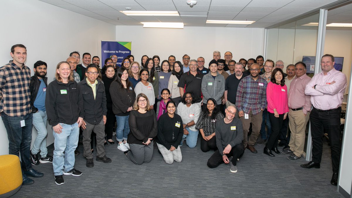 What an exciting day to be #ProgressPROUD!

Progress CEO Yogesh Gupta and fellow Progressers recently welcomed the <a href="/MarkLogic/">Progress Data Platform</a> crew to the team in Redwood City, California.

#Acquisition #NewTeammates