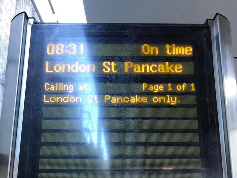 Shrove Tuesday.... May your pancakes be flipping marvellous
London St Pancake 🥞
@StPancrasInt
#lawcoststraveller #costingadrian
#ShroveTuesday #PancakeDay #PancakeDay2023 #pancake