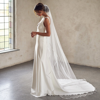 IQApparel's tweet photo. TOPQUEEN V21 Wedding Veil Bride to Be Pencil Edge Bridal Veils 3 M White Ivory Wedding Veil Photo Accessory Cathedral Veil
Original price: USD 5.99
Now price: USD 3.59
 #women #wedding #bridalveils #fashion #stylish #cute 
Click&amp;Buy :https://t.co/SA010PrT9V https://t.co/FTPWE7dZjg