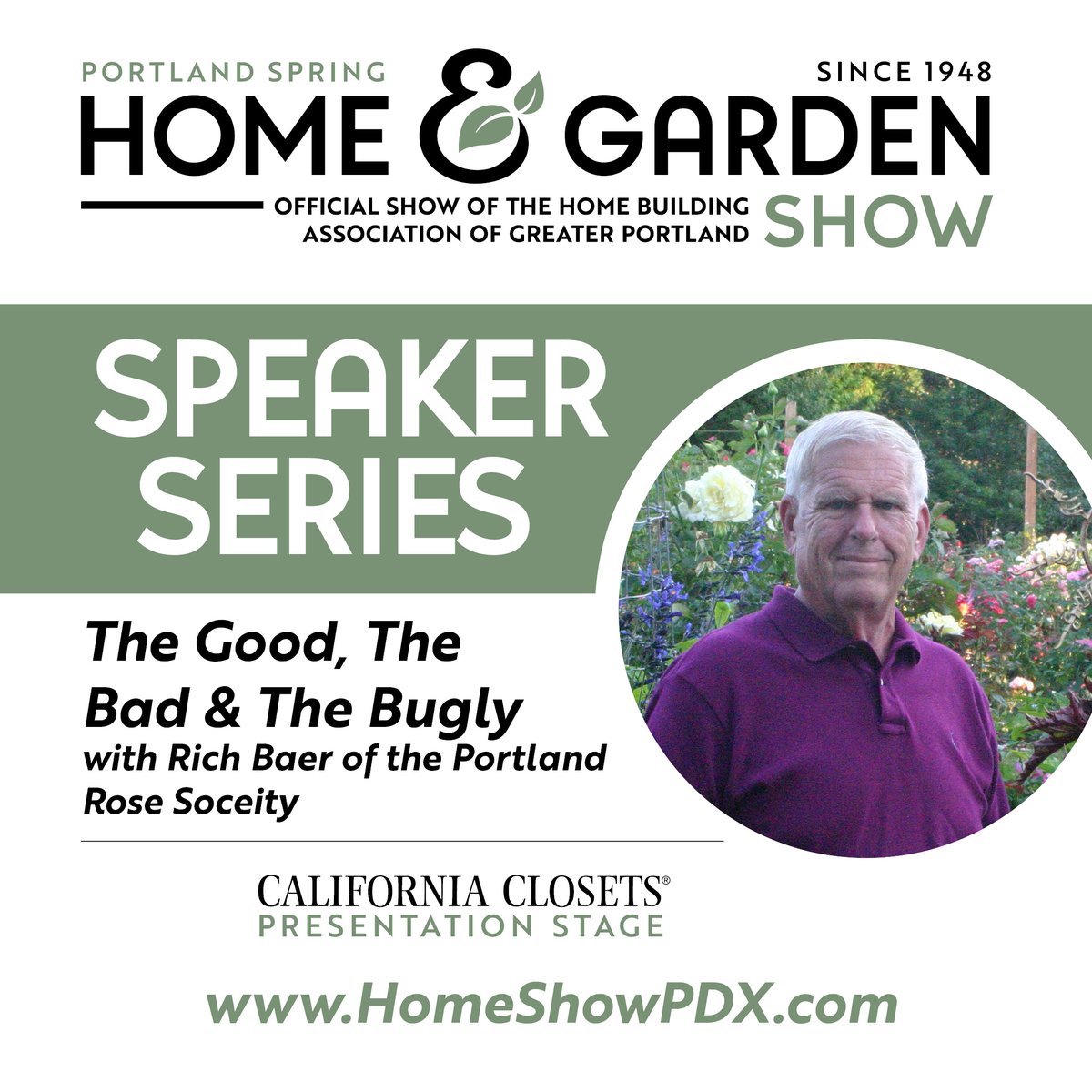 HomeShowPDX's tweet photo. Take advantage of expert advice from builders &amp; residential building industry trusted sources, interior designers, gardening legends and more – all on the main presentation stage at the show! Here's a peek at a few garden-focused presentations! #homeshowpdx #portlandevents https://t.co/LDdOj4vbj7