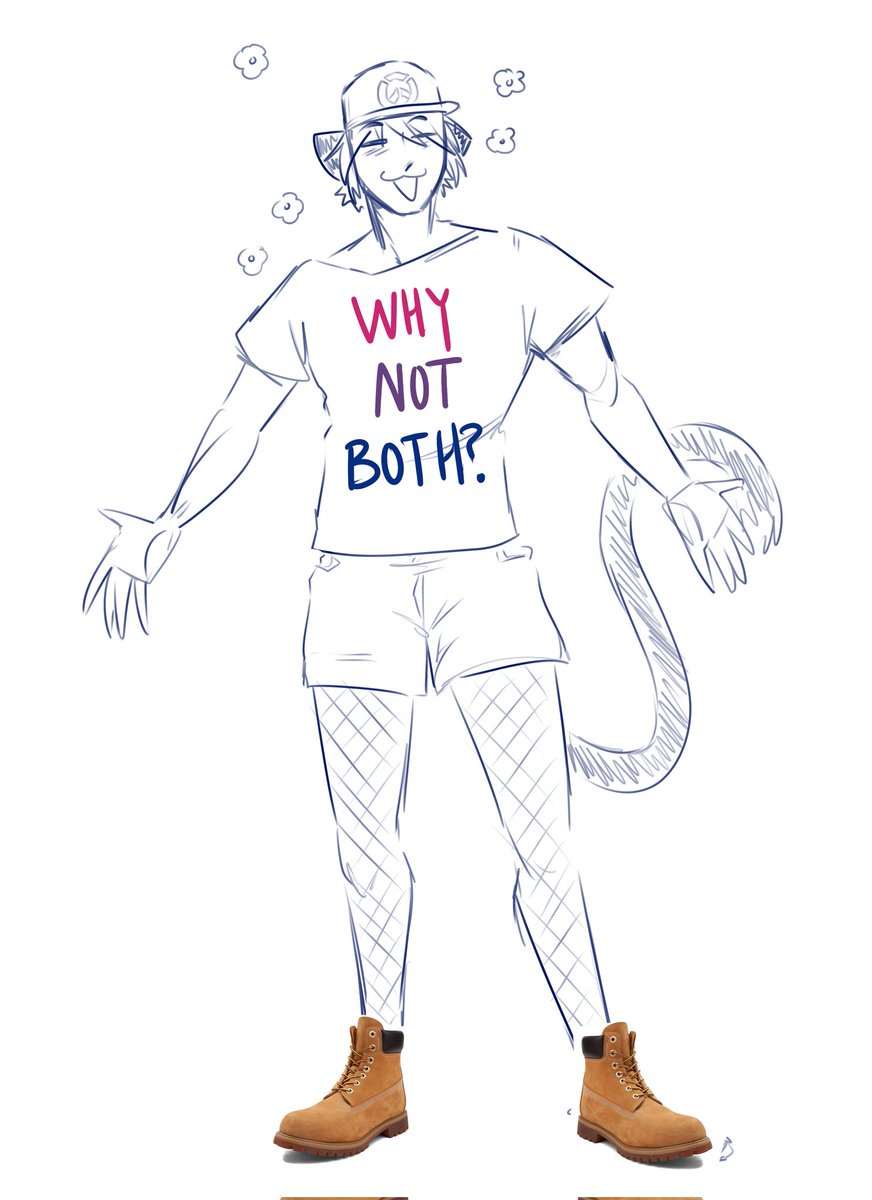Not dead, just busy with coms 😅 have a doodle