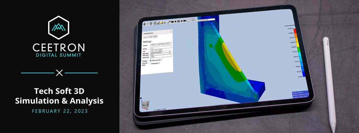 CeetronAS's tweet image. Tomorrow is our CEETRON Summit! This event will show you how to leverage our CEETRON products throughout the CAE workflow.
Register now: bit.ly/3lSS5rO