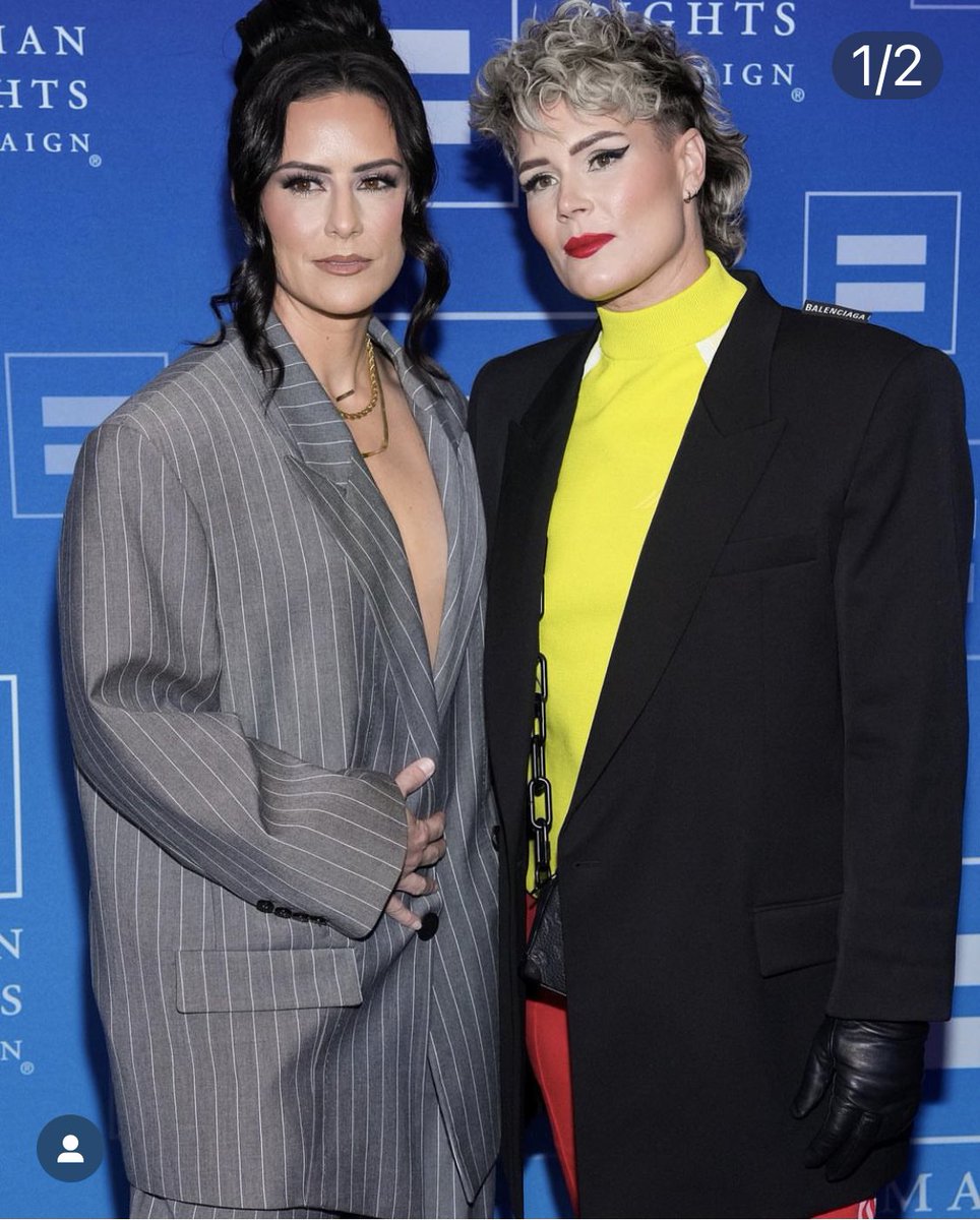 Refasho's tweet image. The Olympic medalists and professional soccer player  @alikrieger Red Carpet outfit restyled by the número uno #hipolititopollantis