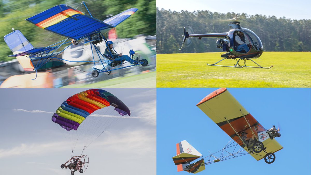 EAA's tweet photo. Happy Virtual Ultralight Days!
Out of these four classic ultralights, which one do you like the best and why?
#aviationphotography #aviation #aircraft #ultralights #experimental https://t.co/3F5HnHkPkF