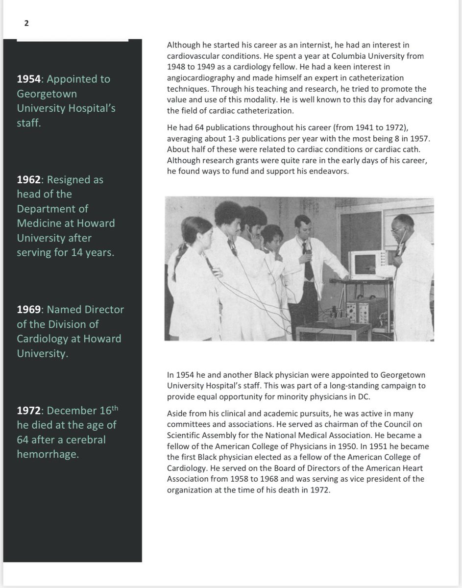 Next up, <a href="/BCherestal_MD/">Bianca Cherestal</a> shared about #DrJohnBJohnsonJr for #BlackHistoryMonth and #AmericanHeartMonth