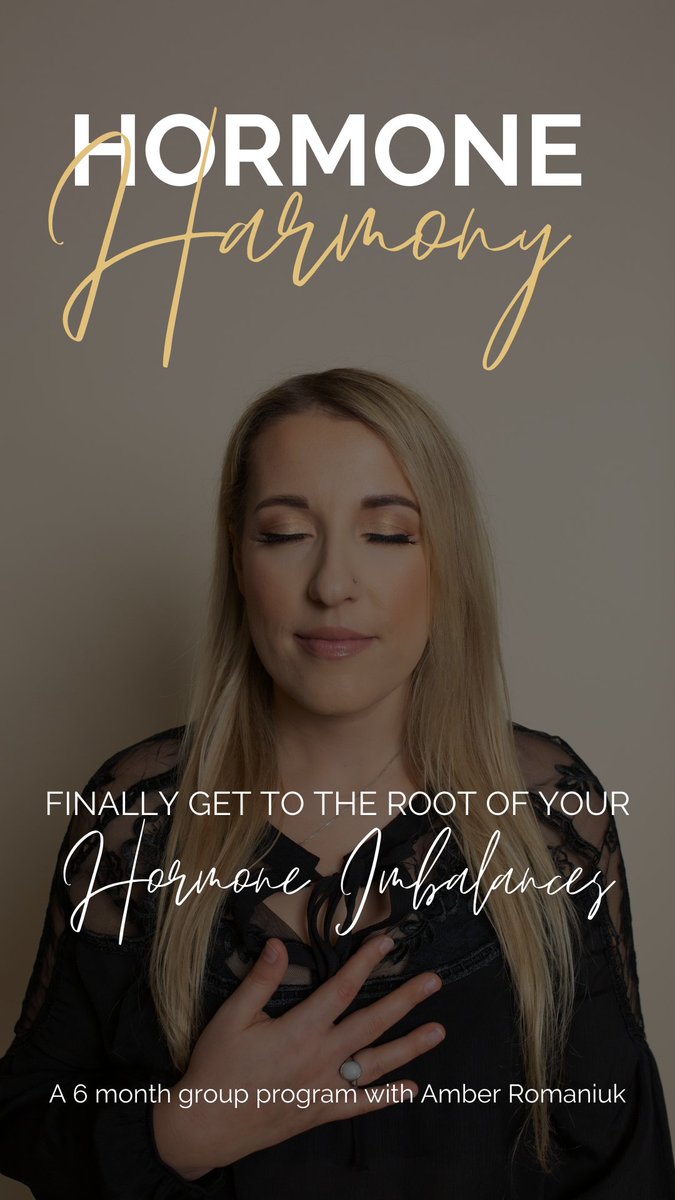 aapprovedmag's tweet photo. Free Yourself From Your Hormone Imbalances. Gain clarity and answers on your low energy, weight-gain, hair loss, skin issues, PMS, menopause &amp; more. Join Hormone Harmony - a 6 month group program + use code HORMONES at checkout for an extra $111 off

https://t.co/G6wkhM0SxM https://t.co/FyZxXLIF8x
