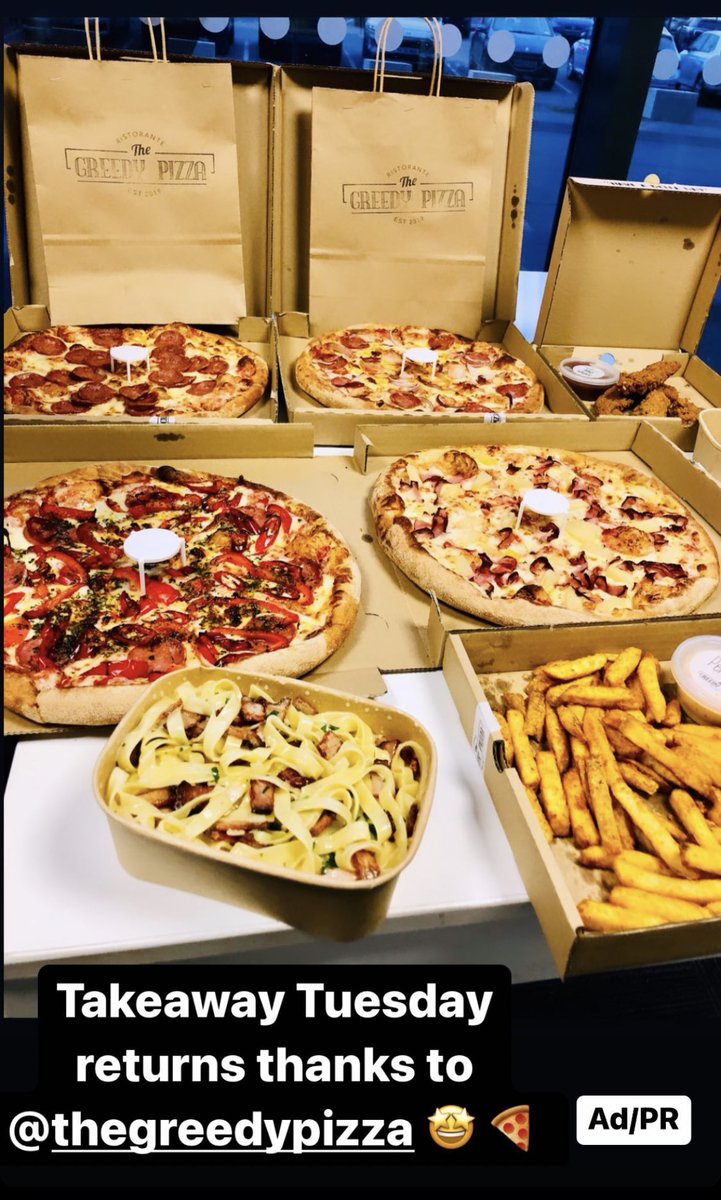 Big thanks to greedy-pizza.co.uk for feeding the animals @DARRENDMKFM <a href="/LiaCRadio/">Lia Christodoulou 🎈</a> #localbusiness #tasty 

Fancy taking part in #TakewayTuesday ?
mkfm.com/on-air/takeawa…