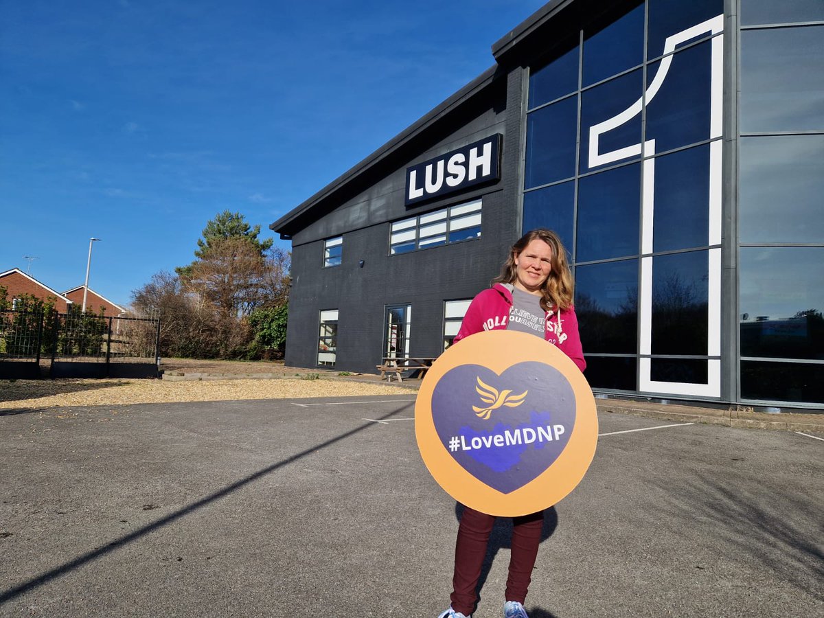 VikkiSlade72's tweet photo. Day 21 @mdnplibdems #LoveMDNP showcasing our constituency.  Today I am giving a shout out to businesses based here-from micro-businesses through to global icons that call us home &amp; drive our economy incl @LushLtd Heatric @H2ec0 Cobham @VocalzoneHQ Poole Bay Holdings @TeachersBS https://t.co/8nPoyrgXUr