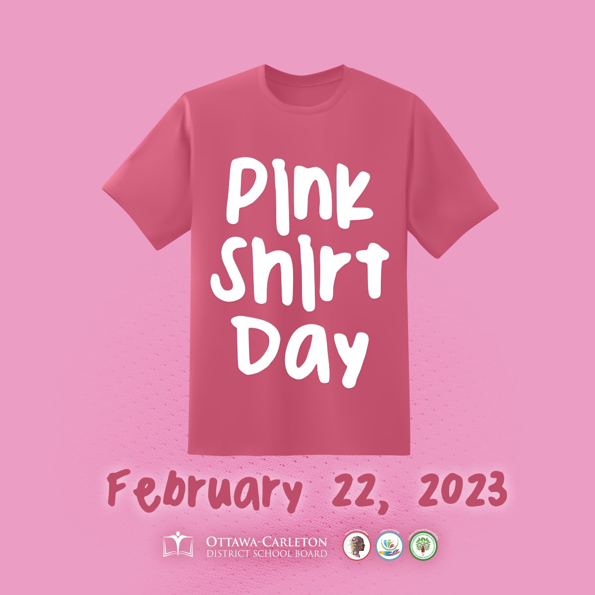 Remember, you can wear pink tomorrow (February 22) to support #PinkShirtDay! We’re standing together against bullying in schools, in the workplace, and online. Learn more: ow.ly/26Pm50MR4Xt #BeKind #PinkItForward