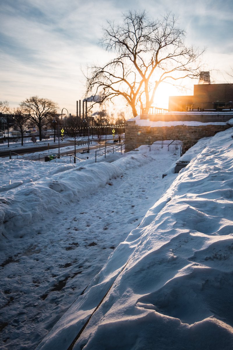 Spending some time soaking in the sun at Water Works before the impending snowmageddon buries us 20 inches deep.