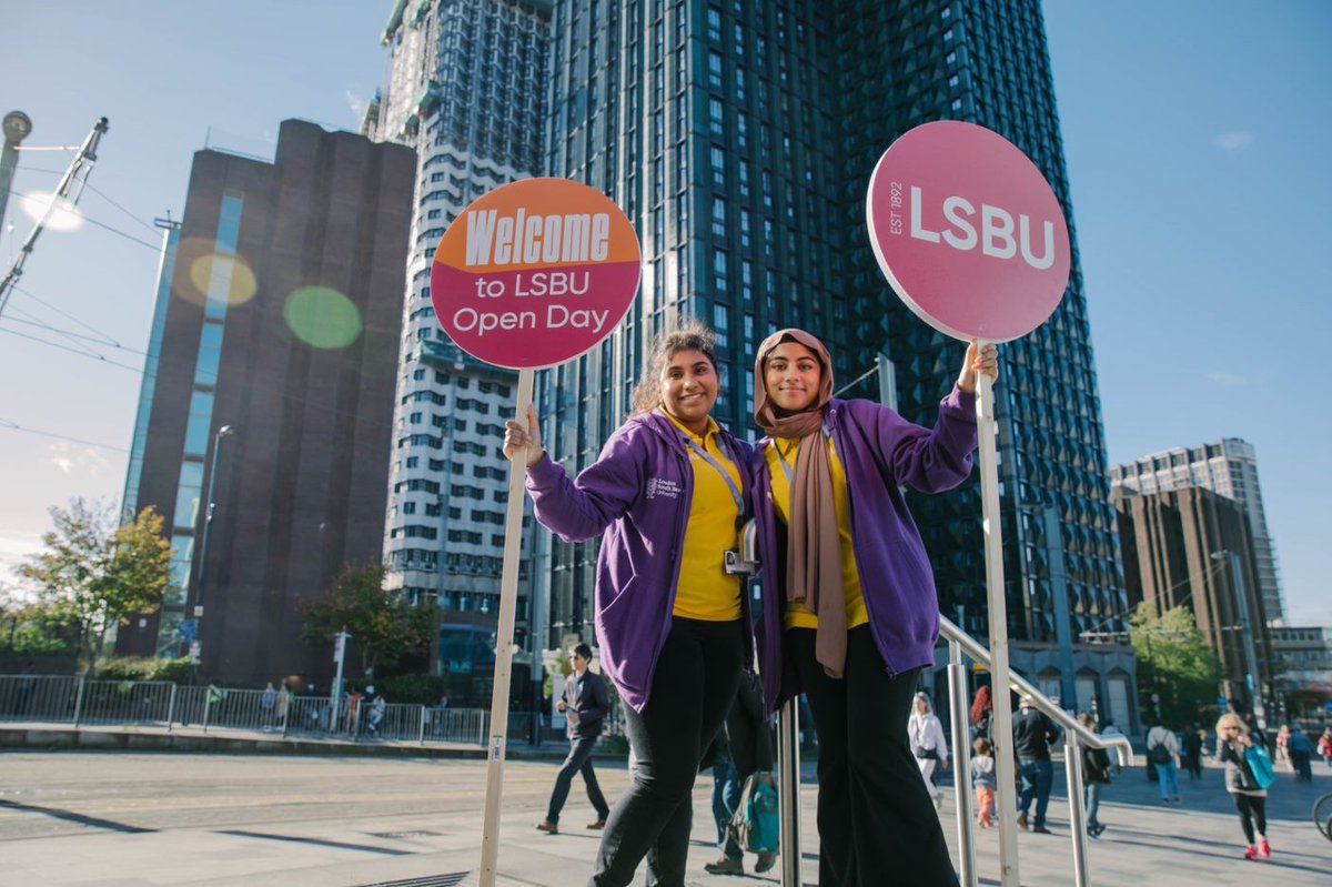 Croydon - home to big businesses, opportunities, and a South London buzz, and we’ve got a campus right in the heart of all the action! Find out more about our health and business courses at our Croydon campus Open Day on 11 March 10am - 3pm. Book now! ➡️lsbu.ac.uk/study/study-at…