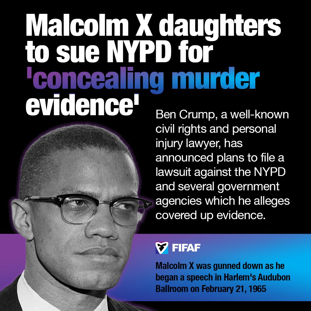 FIFAction's tweet photo. One of the officers involved, Tony Bouza, would later write in his 2011 book 'Manny Marable's Malcolm X' that the 'investigation was botched.'

#fifaf #news #blackhistory #malcolmx #investigations #fbi #justice https://t.co/8DQ19PBLS6