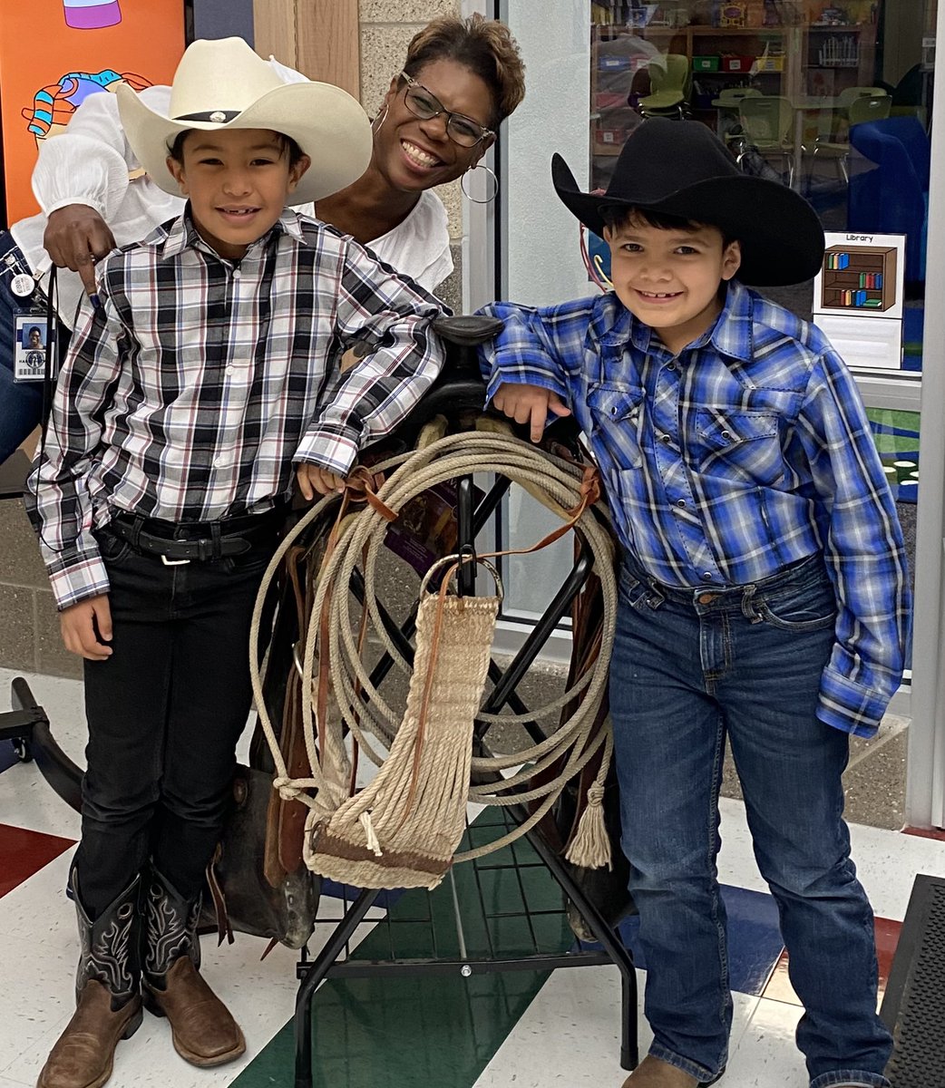 asims77's tweet photo. We are rodeo ready! @NISDTomlinson https://t.co/fri1A8gzCa
