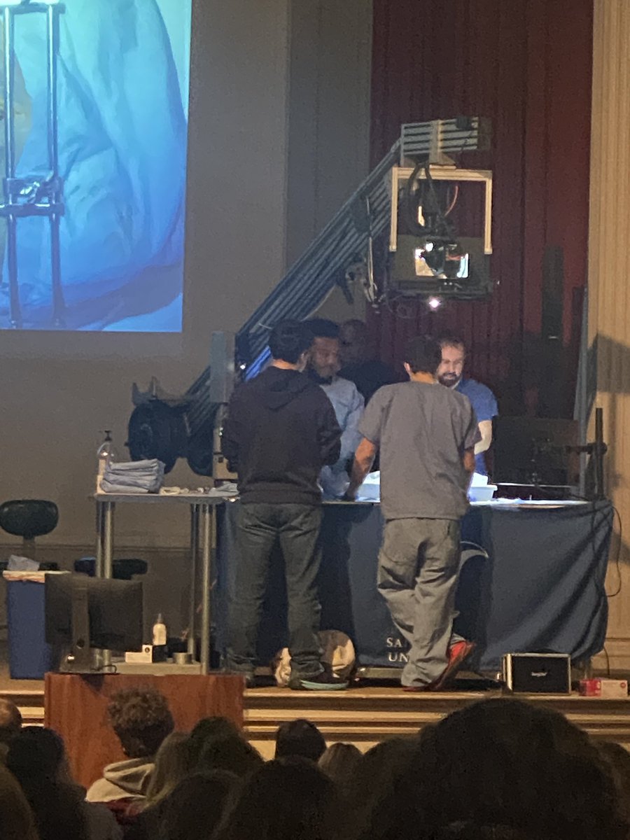 HBS and A&amp;P spent the day at the SLU cadaver lab. <a href="/TyRudd2303/">Tylen Rudd</a> even got to go up on stage and take out an appendix! <a href="/FZEAPWright/">Dr. Wright</a>