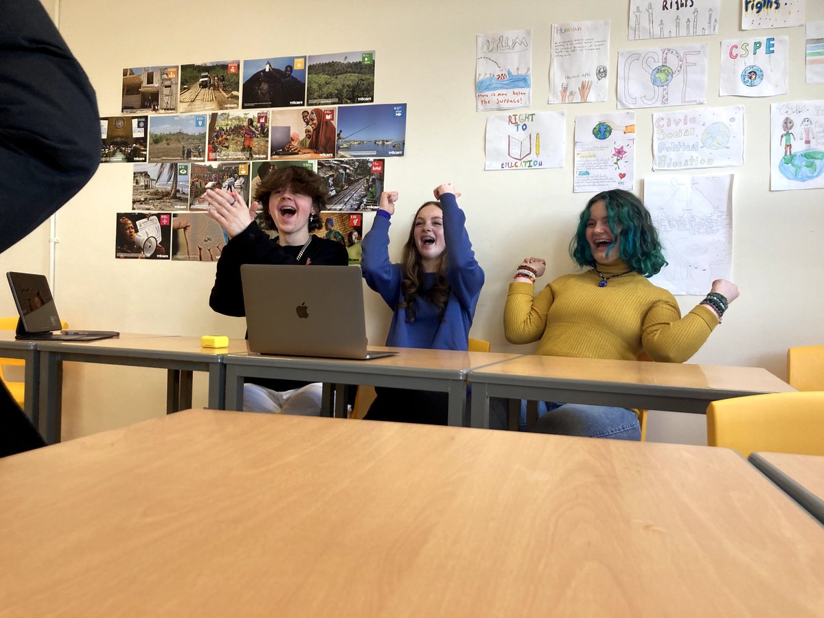 You may remember the success of our <a href="/womenssafety22/">Women’s Safety week</a> YSI group!! 

Well, today they pitched to the <a href="/YSInow/">Young Social Innovators</a> Den tand were awarded €500 and mentoring in media for creating a radio ad! 📻

Huge congratulations 🎊👏 We are so proud of you!