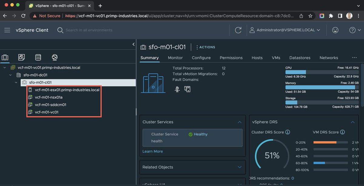 lamw's tweet image. [New] - VMware Cloud Foundation with a single ESXi host for Management Domain? williamlam.com/2023/02/vmware…