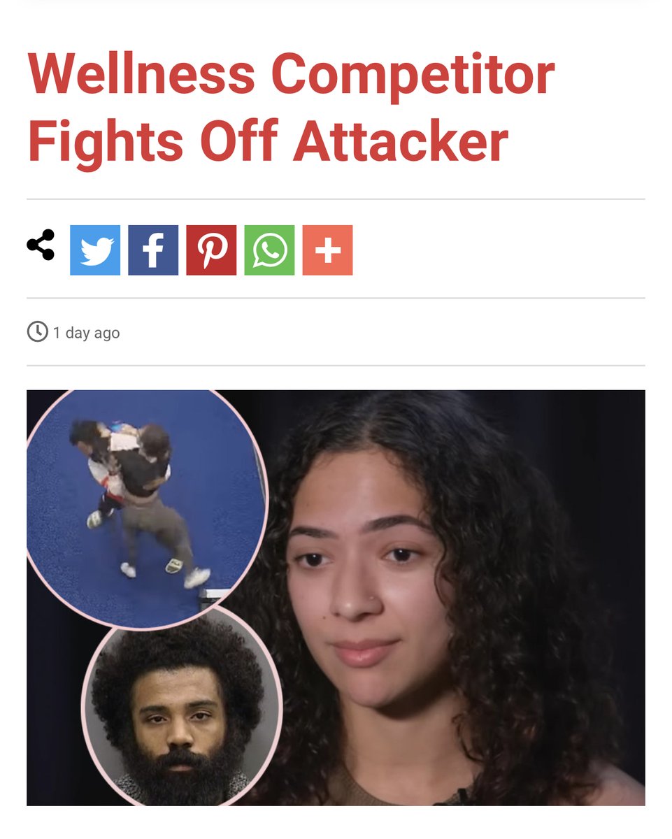 RDiMaggio69's tweet photo. Wellness Competitor Fights Off Attacker
👉 Read more here👇
👉 https://t.co/ytwFtGF1Zf
#gymattack #gymfights #scarymoment #wellnesscompetitor #fight https://t.co/KBFHmsH1cA