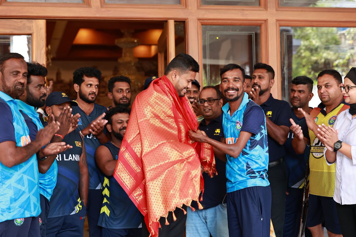 ICCPCofficial's tweet photo. Welcome of team #srilanka at the #hotel Vijay Park in #chennai #india
#LakshanHaroonTrophy #LHT
#ICCPC #internationalcricketcouncil #physicallychallenged #DisabilityCricket https://t.co/puHRuCHCPA