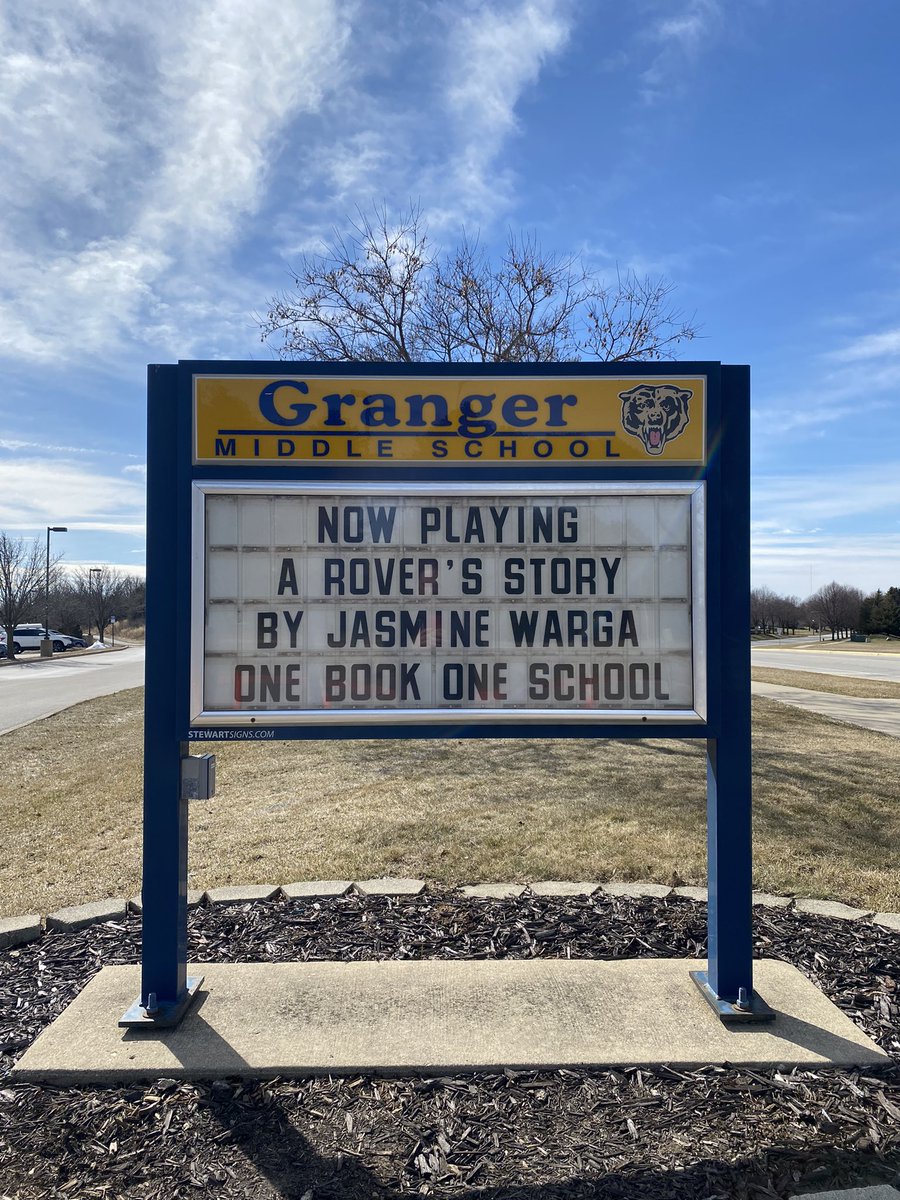 One Book One School 2022-2023
A Rover’s Story #beepsandboops @jasminewarga <a href="/FitzLibrarian1/">Joan Fitzgerald</a> <a href="/GrangerIPSD204/">GrangerMiddleSchool</a> <a href="/GrangerPTA/">Granger Middle School PTA</a> <a href="/ipsd204/">Indian Prairie 204</a>