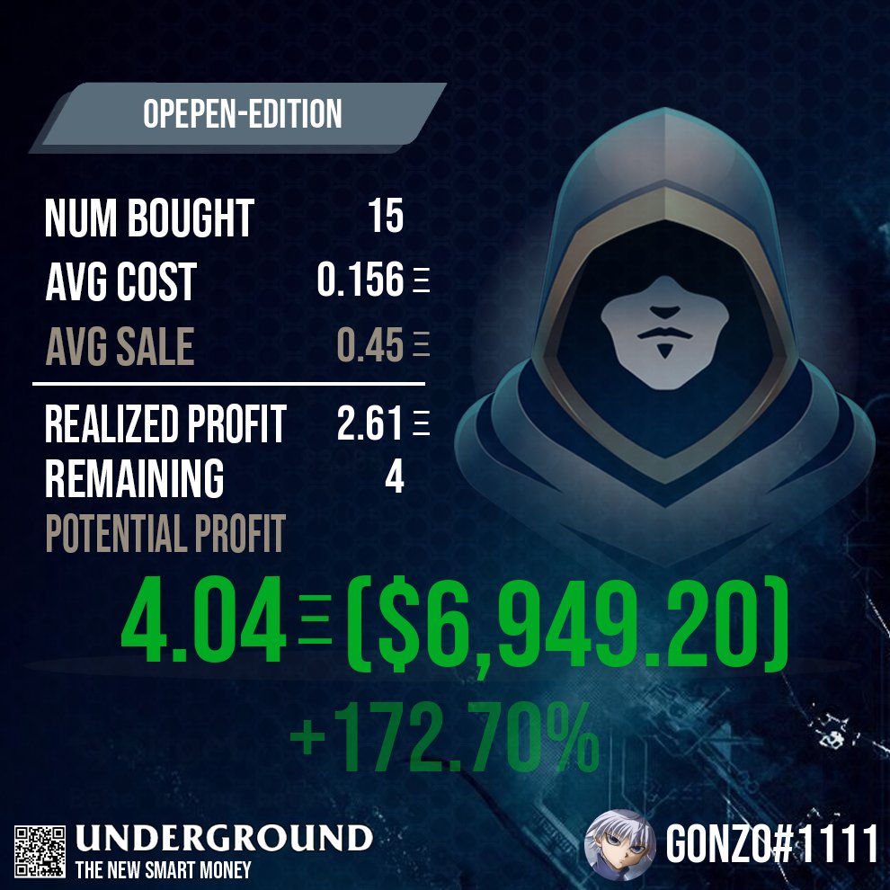 underground's tweet image. The Open Edition meta has some standout projects that continue to run strong.

High conviction plays for our community as we caught the biggest market shifts throughout February.

This is shaping up to be our biggest ever month of success as a collective.