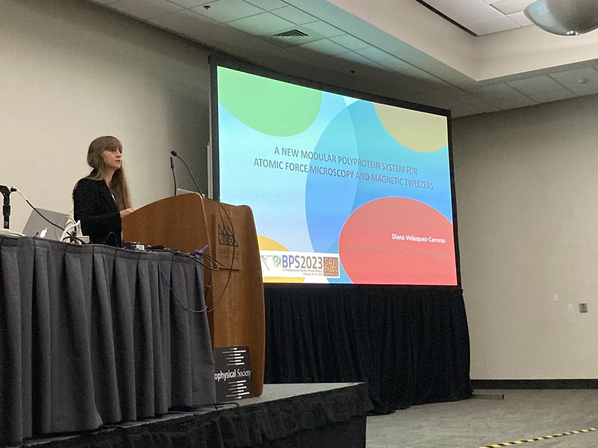 imartinezmartin's tweet photo. @AlegreCebollada Lab is doing great at #bps23 @BiophysicalSoc ! We have presented our work on destabilizing #titin missense mutations leading to DCM and on new systems to explore protein mechanics on #AFM and #MT. Now we can enjoy the nice weather of San Diego! https://t.co/T4Bz1ORrGX