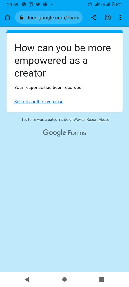 libby_vince's tweet photo. I Just took a  financial literacy survey to level up my skills courtesy of Wowzi  and  big thanks to Wowzi for empowering us through the workforce of the future. You should try out the survey through this link   https://t.co/m8BqZkL4Gg... https://t.co/Vbya4x4lOE