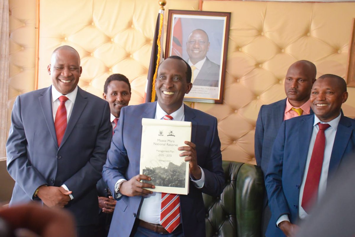 OleNtutuK's tweet image. I have today received and signed the County Assembly House Resolutions on the Maasai Mara Management Plan, the Greater Mara Ecosystem Management Plan and County Spatial Plan.