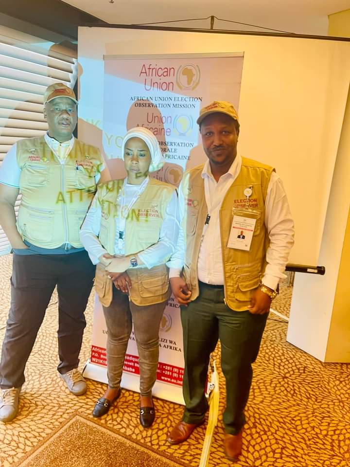 AbdiazizMuwadin's tweet photo. Day2/
Our 2nd day of AFrican Union election observers orientation and briefing program ahead of the 25 February 2023 General Elections in the Federal Republic of Nigeria. 
I had an opportunity to interact mission team from members of Pan-African Parliament to share experiences. https://t.co/JwRvJ3baOf