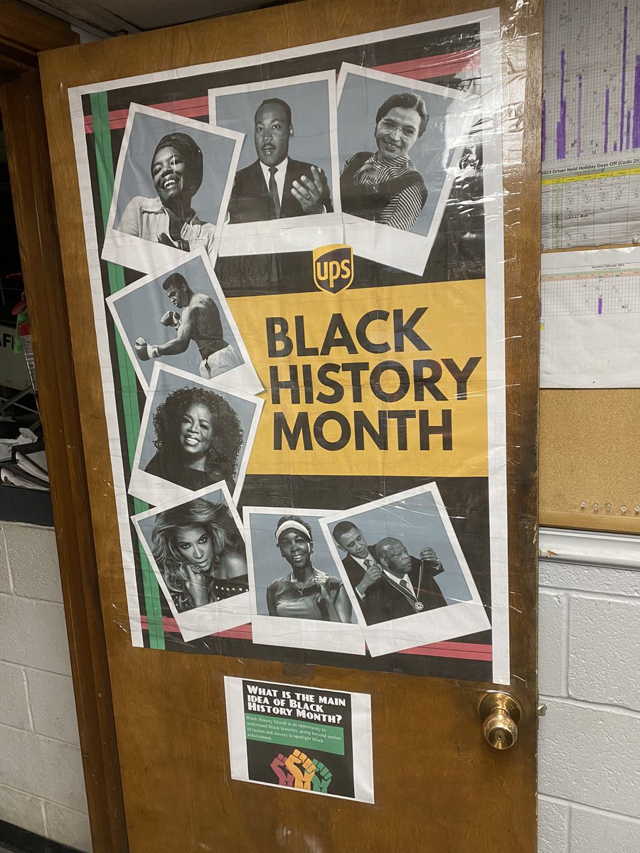 UPS Central Plains HR Celebrating Black History Month #BeUnstoppable <a href="/JeffStVerna/">Verna Burns</a> <a href="/HRGalindoUPSers/">Luis</a> <a href="/koltensmith10/">Kolten Smith</a>