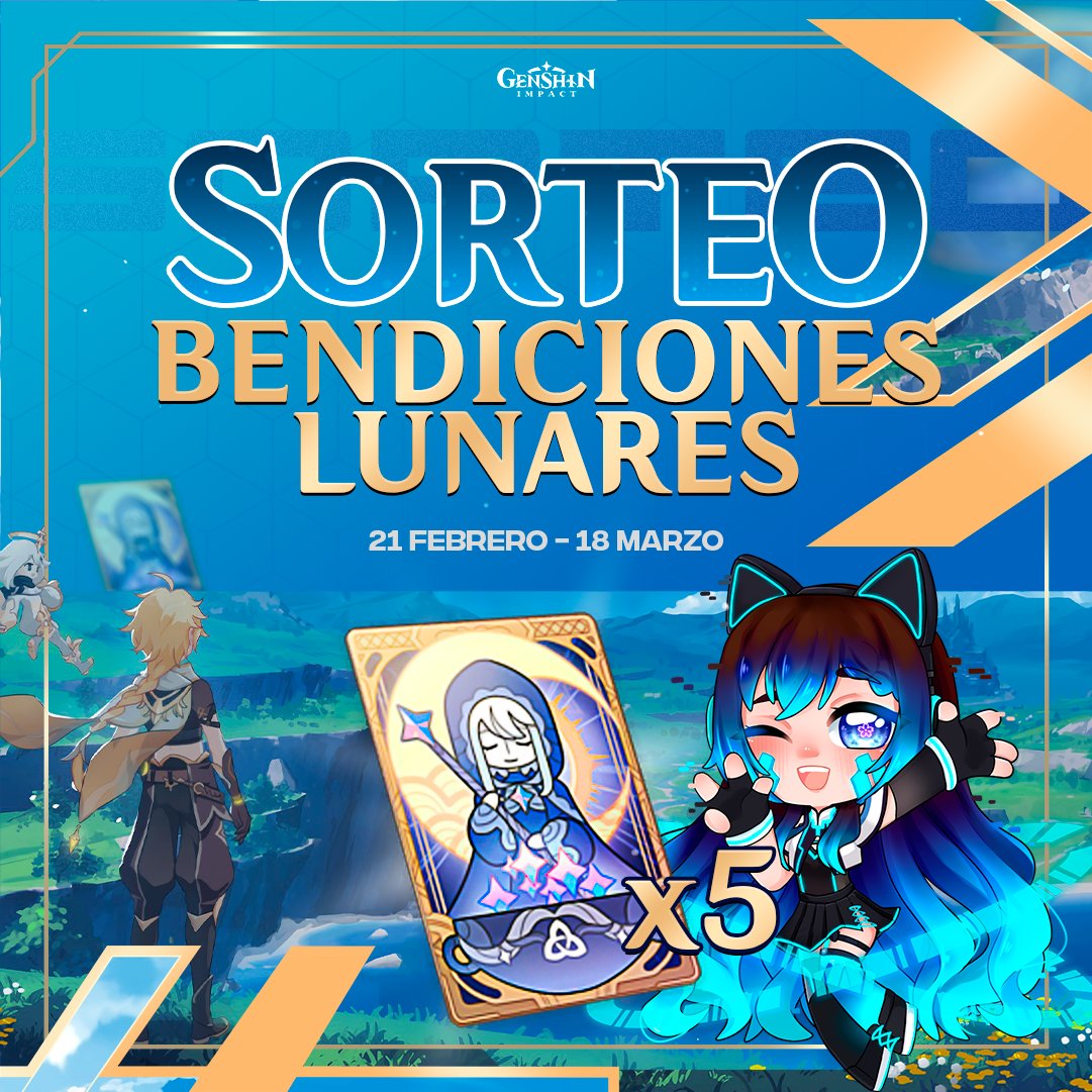 Ayami2059's tweet photo. 🌸¡SORTEO 5 BENDICIONES CELEBRACIÓN PARTNER!🌸
(5 ganadores)🎁

🎉Requisitos:
❄️Follow en twitter.
❄️RT + MG a este tweet.
❄️Menciona a un amigo.

Desde el 21 de febrero al 18 de marzo hasta las 23:59 CEST.

🍀¡Muchas gracias por el apoyo y mucha suerte a todxs!🍀 https://t.co/Ur30jY5xzv
