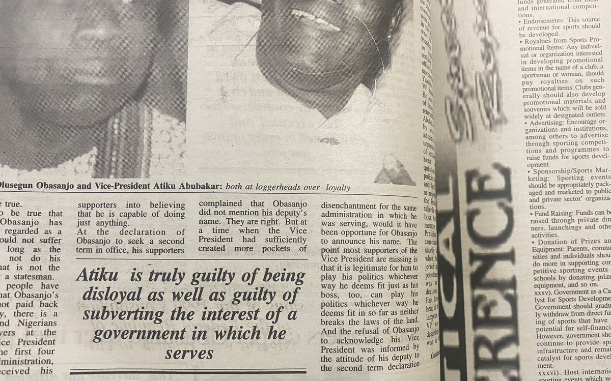 TheresaTekenah's tweet photo. When Asiwaju Tinubu said he and Kashim Shettima will not fight in Wuse market like Obasanjo and Atiku, this is what he meant👇. May Nigeria never again experience such toxic &amp; unhealthy leadership.

#PDPNeverAgain 
#RejectPDP https://t.co/JmSuDkd7gu