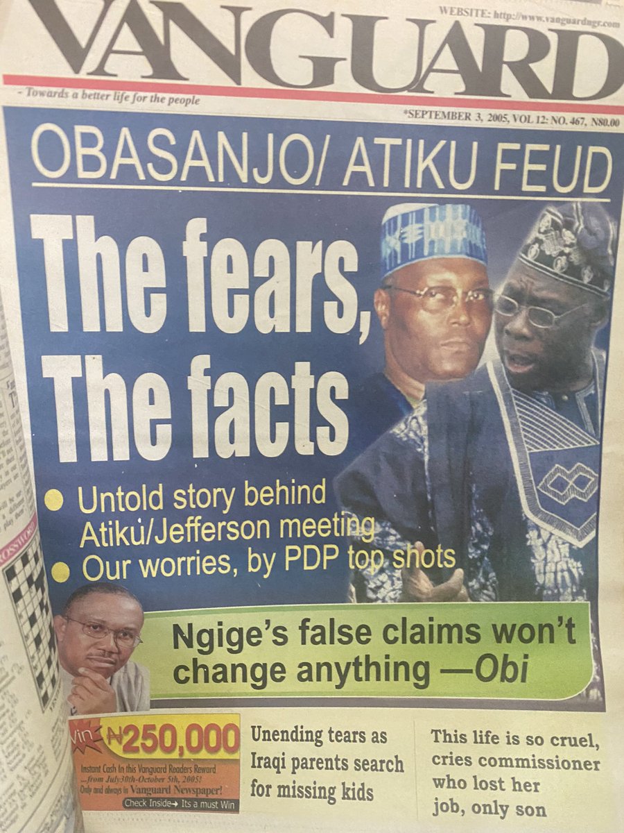 TheresaTekenah's tweet photo. When Asiwaju Tinubu said he and Kashim Shettima will not fight in Wuse market like Obasanjo and Atiku, this is what he meant👇. May Nigeria never again experience such toxic &amp; unhealthy leadership.

#PDPNeverAgain 
#RejectPDP https://t.co/JmSuDkd7gu
