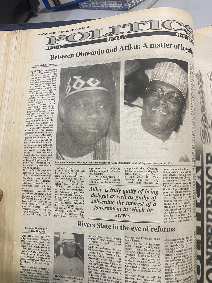 TheresaTekenah's tweet photo. When Asiwaju Tinubu said he and Kashim Shettima will not fight in Wuse market like Obasanjo and Atiku, this is what he meant👇. May Nigeria never again experience such toxic &amp; unhealthy leadership.

#PDPNeverAgain 
#RejectPDP https://t.co/JmSuDkd7gu