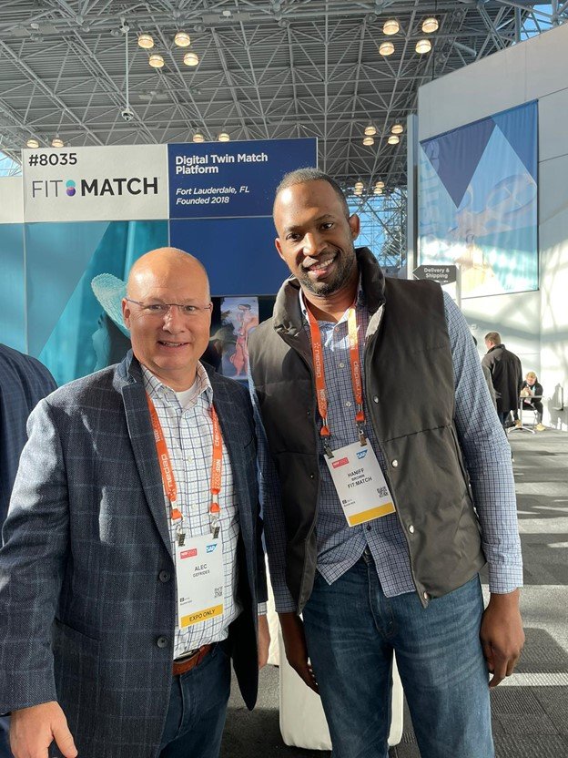 AGefrides's tweet photo. It was great meeting FIT:MATCH CEO Haniff Brown at #NRF23 and talking about this collaboration. Lidar is a perfect tool for a company like @SavageXFenty and I'm glad @Intel was able to help develop this next generation of #sensor technology. #IAmIntel
https://t.co/zU3UoNykct https://t.co/OxdWGxmHxO