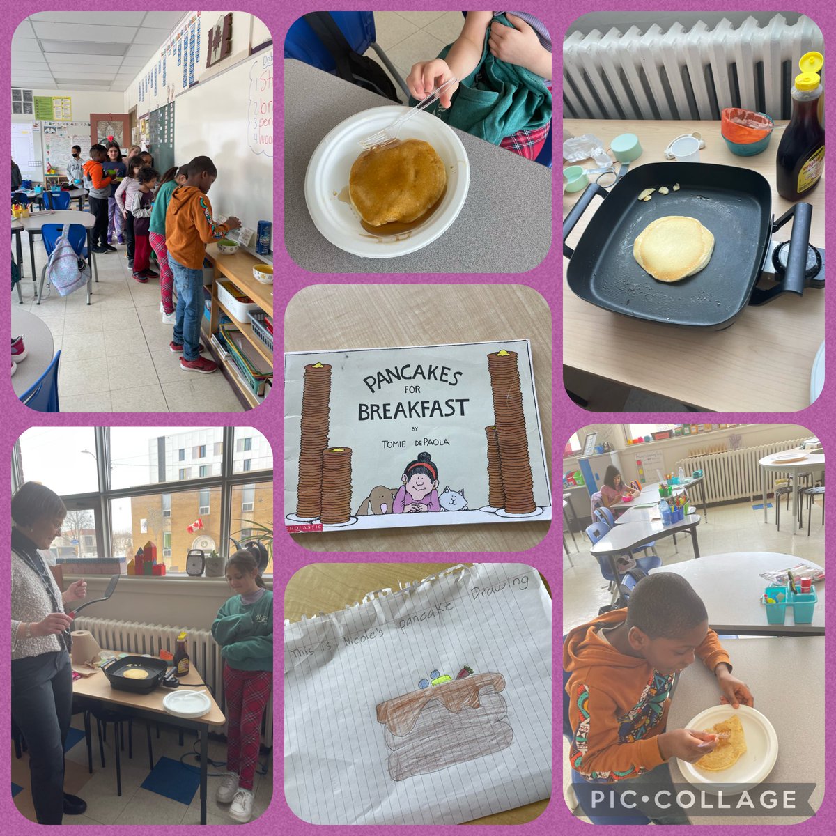 manzolm's tweet photo. Ss celebrated Shove Tuesday by making their own pancakes 🥞 ⁦@StAnthonyOCSB⁩ https://t.co/RxUMNWY7NV