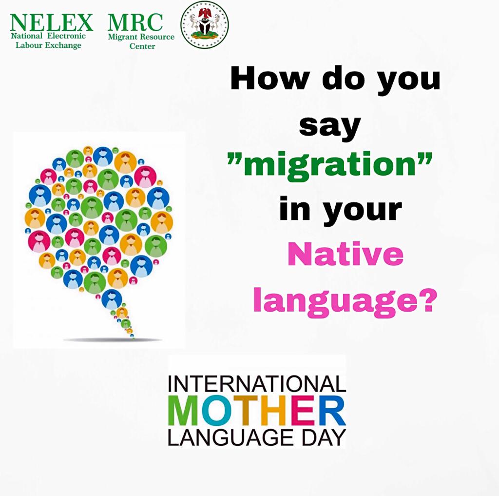 Today is International Mother Language Day!

Do you know that knowing how to speak the native language of your destination country helps you integrate faster. 

It also enhances your chances of getting a decent job.

#internationalmotherlanguageday
#safemigration
#mrclagos
