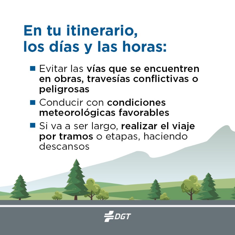 DGTes's tweet photo. Hoy es el Día del Turismo!🚍

Hemos preparado un listado para que, además de hacer las maletas perfectamente, también puedas revisar tu vehículo y  tener una conducción segura y responsable. 

Cuando estés preparando tu viaje, nos lo agradecerás.😉
#DGTContigo #CeroRiesgos