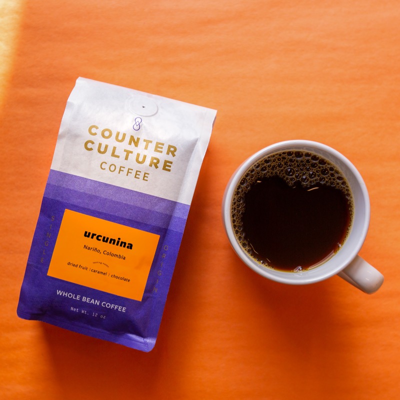 counter_culture's tweet photo. Urcunina is the Indigenous name of the Galeras volcano and translates to "Montaña de Fuego" or "Fire Mountain."

The farmers in ASPROCAES chose Urcunina to distinguish it from other coffees in the region, and coincidentally, this coffee is straight fire 🔥