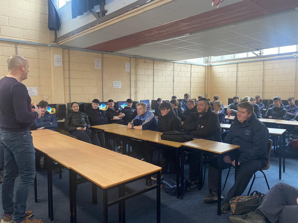 rcs_guidance's tweet photo. A huge thank you to Fabian for visiting our senior students to talk about the world of #apprenticeships and the opportunities the pre-apprenticeship programme at @wcfe has to offer! Our students were grateful for the information 👏🏼 #opportunities #furthered https://t.co/weZhRMiXts