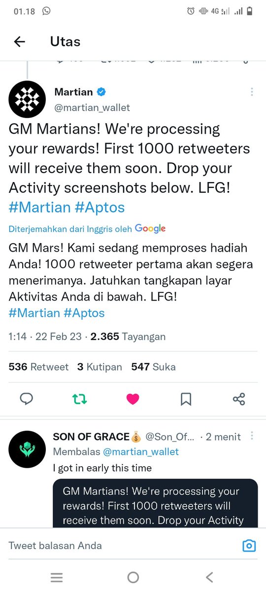 DenyAP18's tweet photo. @martian_wallet Done https://t.co/tchuzSNxnS