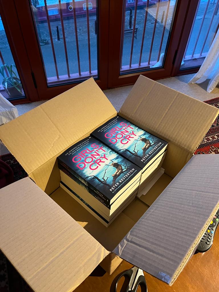 My publisher sent me a box of my book today. Excited to my words actually in print form, but feels almost like someone else must have written the book. Have to remind myself that I did! Imposter syndrome anyone??? #WritingCommunity #writerslife #Impostersyndrome