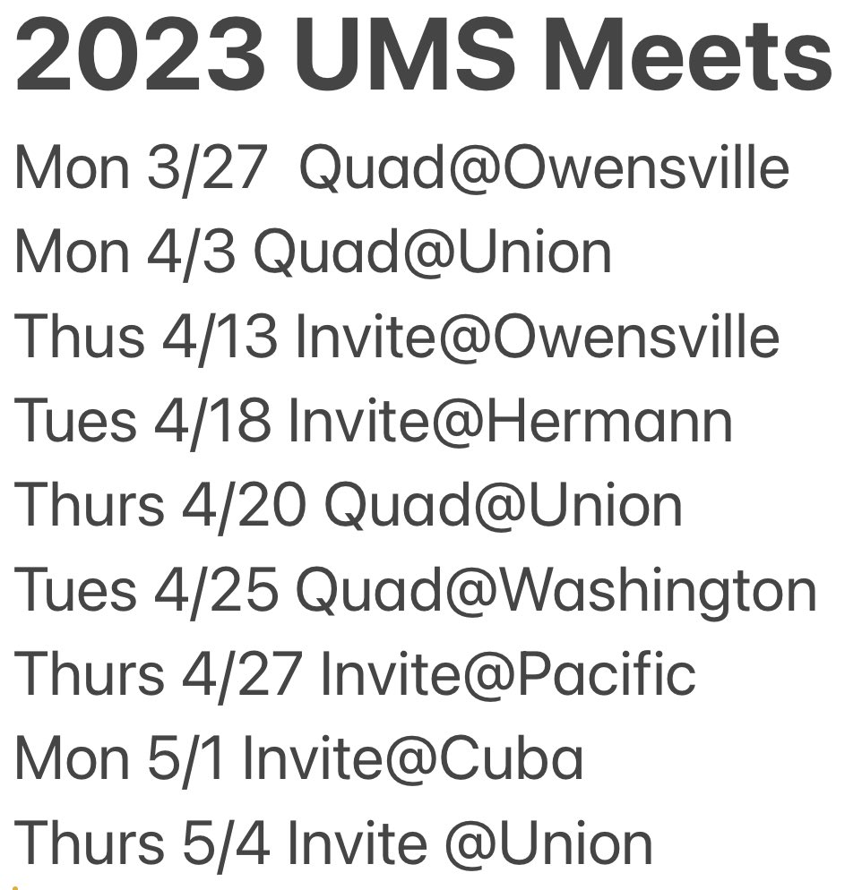 umsxc's tweet photo. Season starts Monday! Let’s go! https://t.co/HP6qWkxQQR