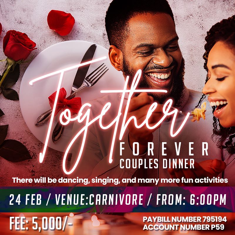 Kimhildah1's tweet photo. We still in the month of love😘.for only ksh 5000 per couple you get to have an incredible event full of love♥️ and teachings to help you in your love journey, what an oppurnity❕
#Togetherforeever https://t.co/CFGJKJp4TQ