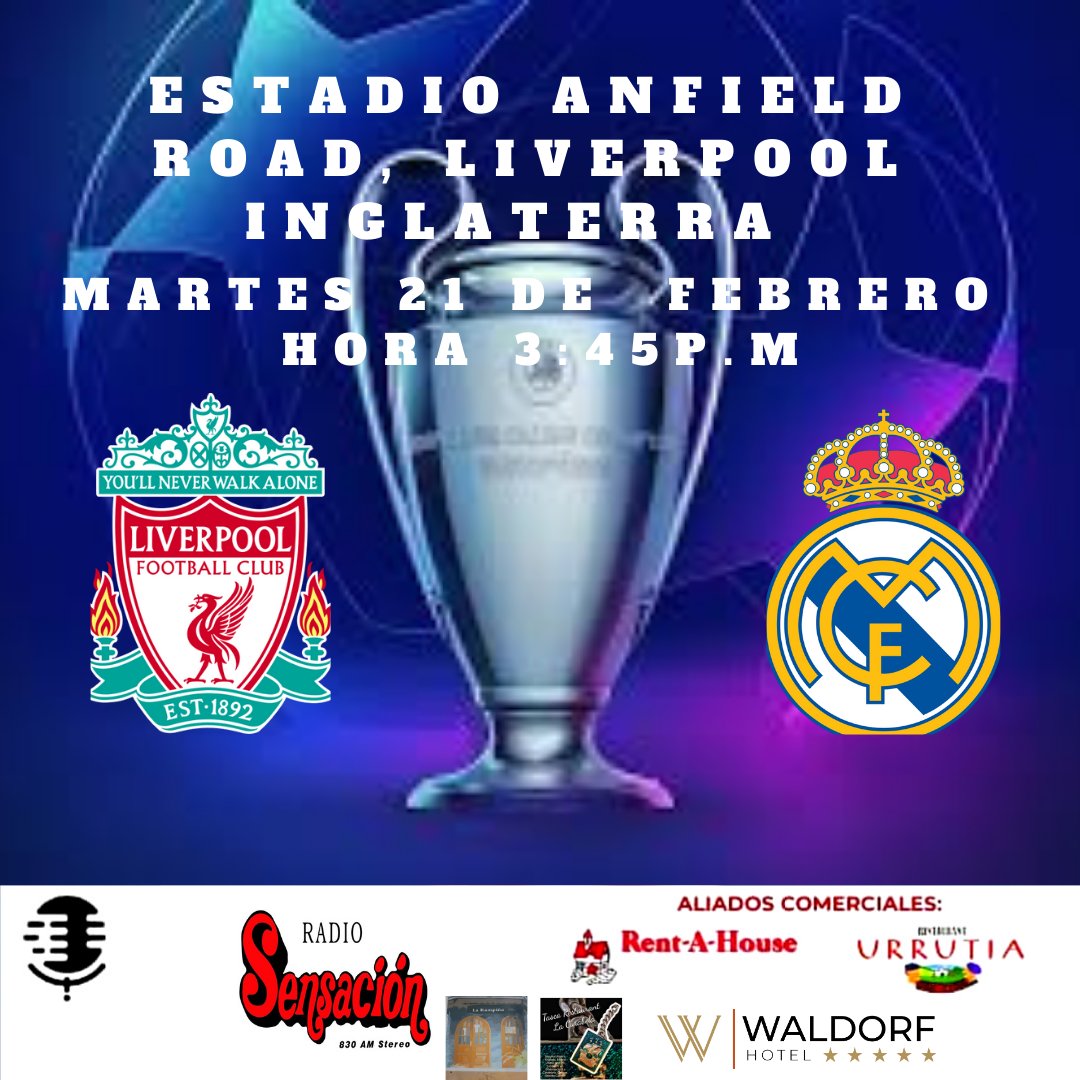 rafaelmendozav's tweet photo. En vivo y directo por @sensacion830am  con nuestro staff @david5985 @PablinhooAlee @guasipati9 y este servidor
#uefachampionsleague 
#futbol
#radio https://t.co/uKhBjPDJrX