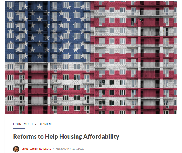 American Legislative Exchange Council on Twitter "Scarce housing